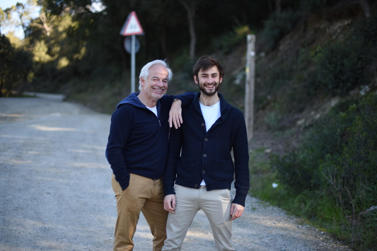 Two generations together at Gramona